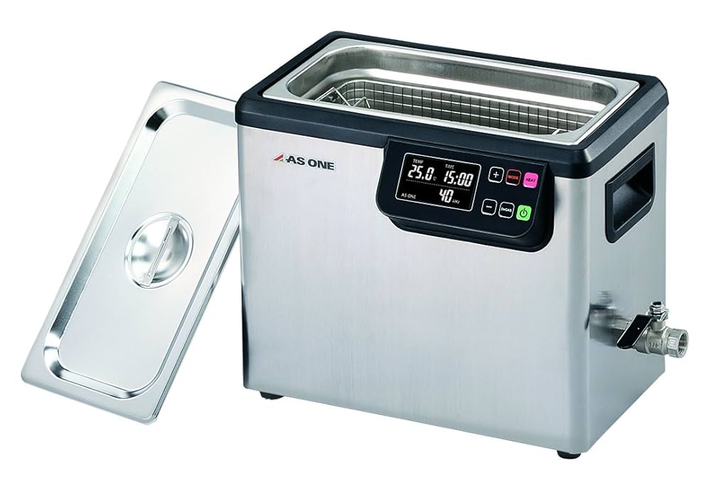 新品　超音波洗浄器 アズワン 2L 3-6747-01 Amazon | アズワン 超音波洗浄器(二周波) 2L /3-6747-01 | 超